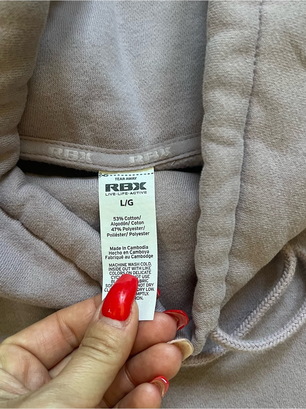 RBX pullover size L - Picture 6 of 8